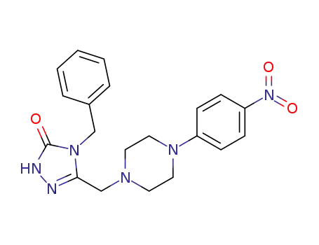 5-{[4-(4-nitrophenyl)piperazin-1-yl]methyl}-4-benzyl-4H-1,2,4-triazole-3-one