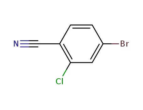 Molecular Structure of 154607-01-9 (4-BROMO-2-CHLOROBENZONITRILE)