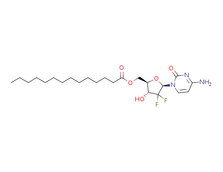 O5’-tetradecanoyl-2',2'-difluoro-2'-deoxycytidine