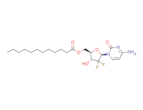 O5'-dodecanoyl-2',2'-difluoro-2'-deoxycytidine