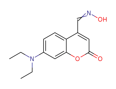 7-(diethylamino)-2-oxo-2H-chromene-4-carbaldehyde oxime