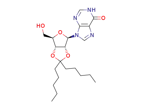 9-[(3aR,4R,6R,6aR)-6-(hydroxymethyl)-2,2-dipentyltetrahydrofuro[3,4-d][1,3]dioxol-4-yl]-1,9-dihydro-6Hpurin-6-one