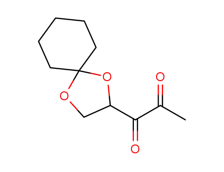 1-{1,4-dioxaspiro[4.5]decan-2-yl}propane-1,2-dione