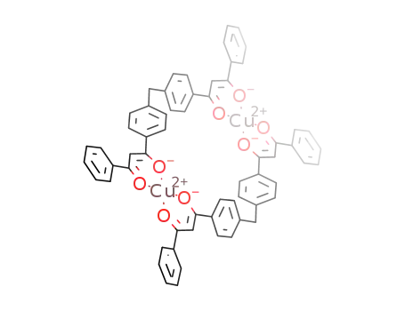 [Cu2(1-(4-{[4-(3-oxo-3-phenylpropanoyl)phenyl]methyl}phenyl)-3-phenylpropane-1,3-dione)2]
