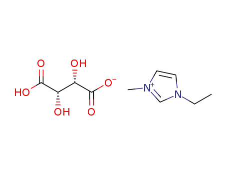 1-ethyl-3-methylimidazolium hydrogen (2S,3S)-tartrate