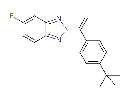 2-(1-(4-tert-butylphenyl)vinyl)-5-fluoro-2H-benzo[d][1,2,3]triazole