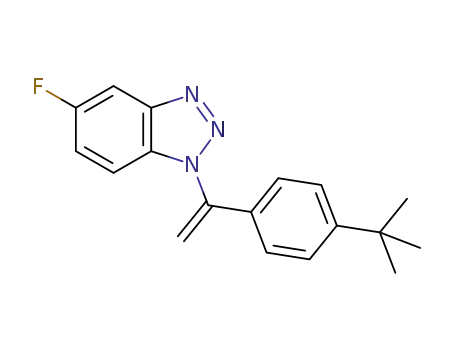 1-(1-(4-tert-butylphenyl)vinyl)-5-fluorobenzo[d][1,2,3]triazole