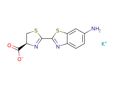 potassium (S)-2-(6-aminobenzo[d]thiazol-2-yl) -4,5-dihydrothiazole-4-carboxylate