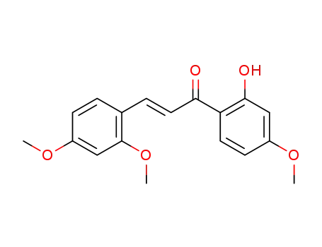 (E)-1-(2-hydroxy-4-methoxyphenyl)-3-(2,4-dimethoxyphenyl)prop-2-en-1-one