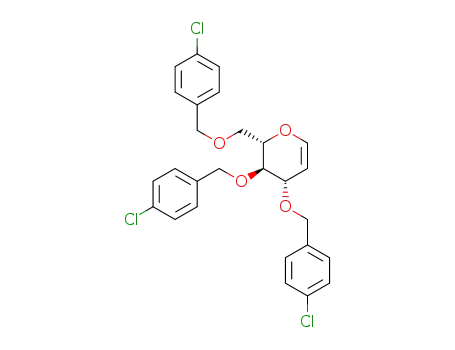 3,4,6-tri-O-(4-chlorobenzyl)-D-glucal