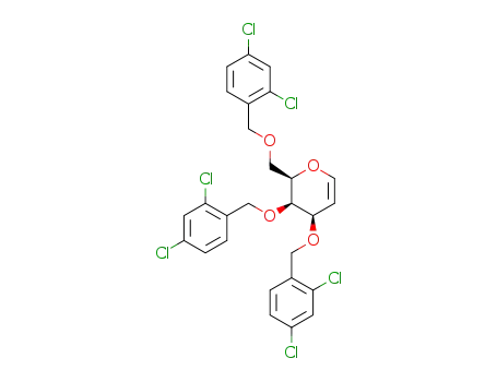 3,4,6-tri-O-(2,4-dichlorobenzyl)-β-D-galactal