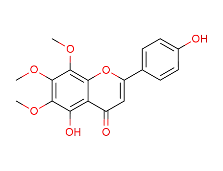 4H-1-Benzopyran-4-one,5-hydroxy-2-(4-hydroxyphenyl)-6,7,8-trimethoxy-