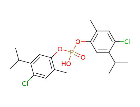 phosphoric acid bis-(4-chloro-5-isopropyl-2-methyl-phenyl ester)