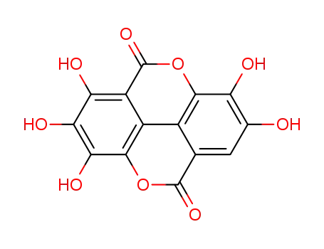 Molecular Structure of 741-67-3 (flavellagic acid)