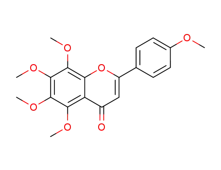 Molecular Structure of 481-53-8 (Tangeretin)