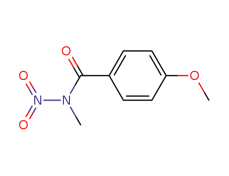 Molecular Structure of 97661-72-8 (Benzamide, 4-methoxy-N-methyl-N-nitro-)