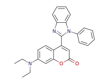 7-(diethylamino)-4-(1-phenyl-1H-benzo[d]imidazol-2-yl)coumarin