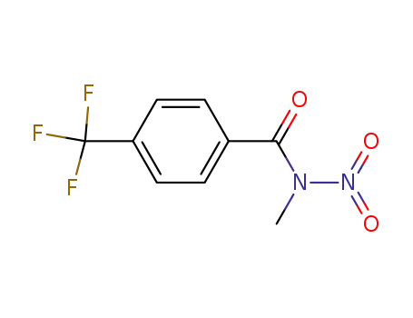 Molecular Structure of 127843-54-3 (Benzamide, N-methyl-N-nitro-4-(trifluoromethyl)-)