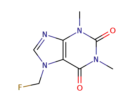 7-(fluoromethyl)-1,3-dimethyl-3,7-dihydro-1H-purine-2,6-dione