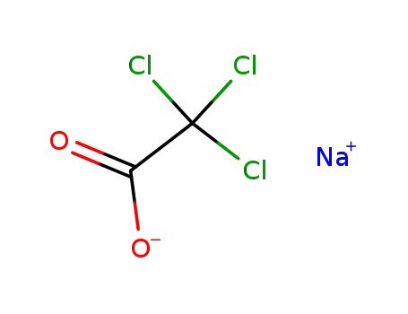 Molecular Structure of 650-51-1 (SODIUM TRICHLOROACETATE)