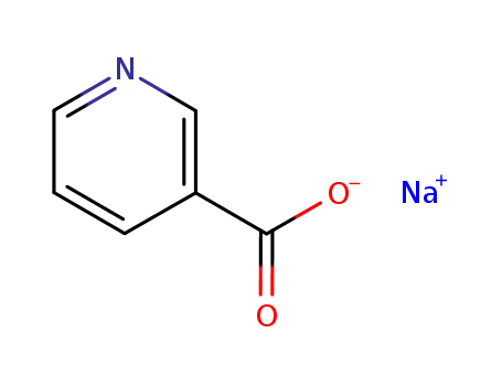 Molecular Structure of 54-86-4 (SODIUM NICOTINATE)