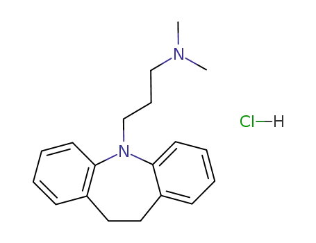 Molecular Structure of 113-52-0 (Imipramine hydrochloride)