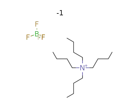 Molecular Structure of 429-42-5 (Tetrabutylammonium tetrafluoroborate)