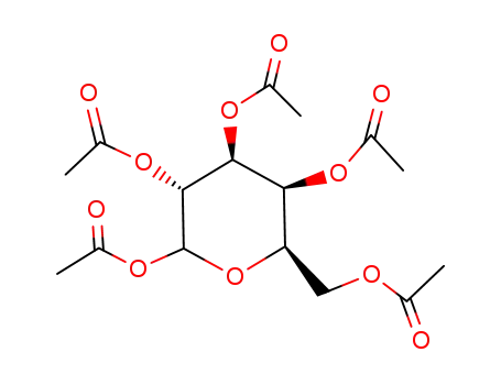 Molecular Structure of 25878-60-8 (D-Galactopyranose pentaacetate)
