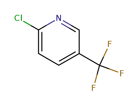 Molecular Structure of 52334-81-3 (2-Chloro-5-trifluoromethylpyridine)