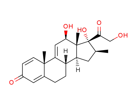 16β-methyl-12β,17α,21-trihydroxypregna-1,4,9(11)-triene-3,20-dione