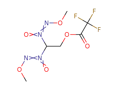 2,2-bis(2-methoxy-1-oxidodiazenyl)ethyl trifluoroacetate