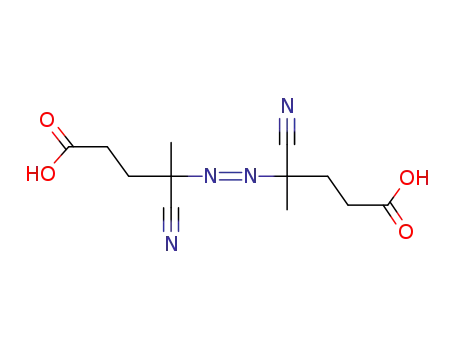 4,4'-(Diazene-1,2-diyl)bis(4-cyanopentanoic acid)