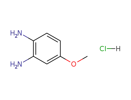 Molecular Structure of 106658-14-4 (4-Methoxybenzene-1,2-diaMine hydrochloride)