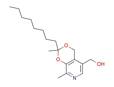 5-(hydroxymethyl)-2,8-dimethyl-2-octyl-4H-[1,3]dioxino[4,5-c]pyridine