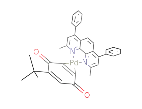 [(2,9-dimethyl-4,7-diphenyl-1,10-phenanthroline)Pd(η2-2-tert-butyl-1,4-benzoquinone)]