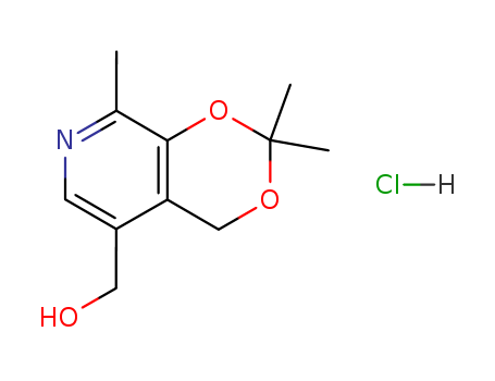 4H-1,3-Dioxino[4,5-c]pyridine-5-methanol,2,2,8-trimethyl-, hydrochloride (1:1) cas  6953-28-2