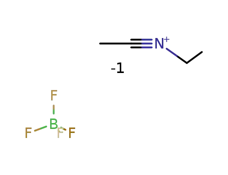 Molecular Structure of 462-35-1 (Ethanaminium, N-ethylidyne-, tetrafluoroborate(1-))