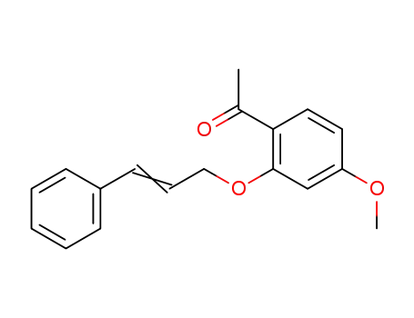 1-[4-methoxy-2-(3-phenylallyloxy)phenyl]ethanone