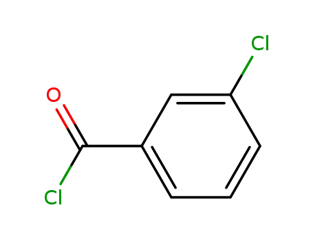 Molecular Structure of 618-46-2 (m-Chlorobenzoyl chloride)