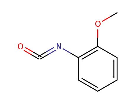 Molecular Structure of 700-87-8 (2-Methoxyphenyl isocyanate)