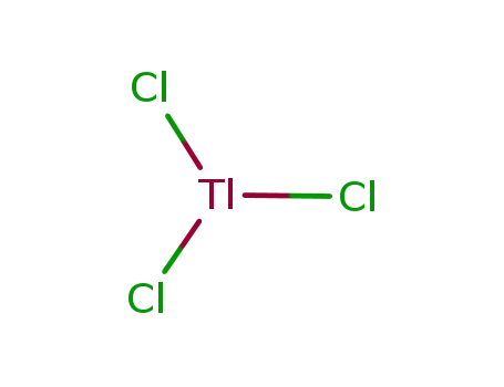 Molecular Structure of 13453-32-2 (THALLIUM(III) CHLORIDE HYDRATE)