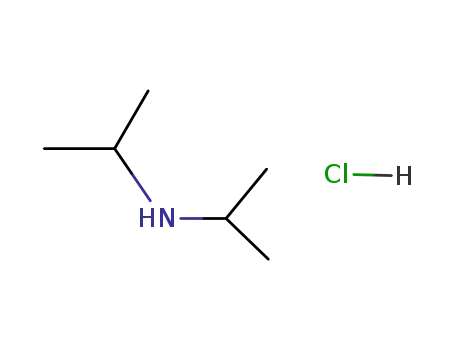 Molecular Structure of 819-79-4 (Diisopropylamine hydrochloride)