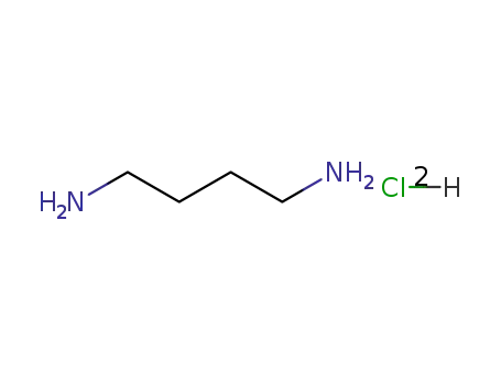 Molecular Structure of 333-93-7 (1,4-Diaminobutane dihydrochloride)