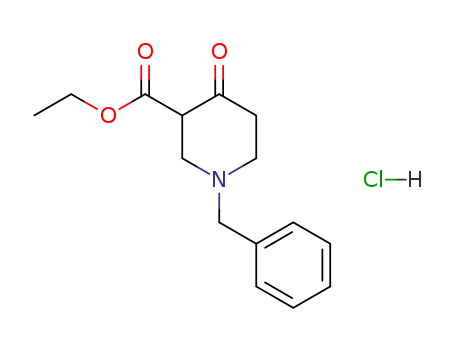 Ethyl 1-benzyl-4-oxo-3-piperidinecarboxylate hydrochloride