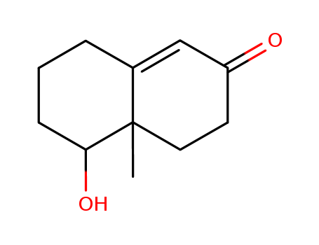 5-hydroxy-4a-methyl-3,4,5,6,7,8-hexahydronaphthalen-2-one cas  4242-00-6
