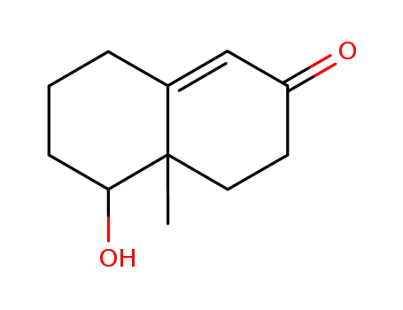 5-hydroxy-4a-methyl-3,4,5,6,7,8-hexahydronaphthalen-2-one cas  4242-00-6