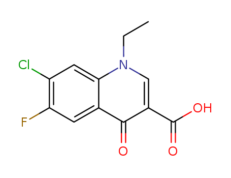 7-CHLORO-1-ETHYL-6-FLUORO-4-OXO-1,4-DIHYDROQUINOLINE-3-CARBOXYLIC ACID