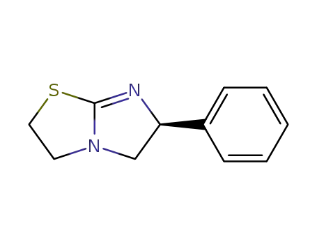 Molecular Structure of 14769-73-4 (Imidazo[2,1-b]thiazole,2,3,5,6-tetrahydro-6-phenyl-, (6S)-)