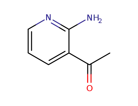 Molecular Structure of 65326-33-2 (Ethanone,1-(2-amino-3-pyridinyl)-)