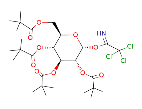 2,3,4,6-Tetra-O-pivaloyl-α-D-glucopyranosyl trichloroacetimidate